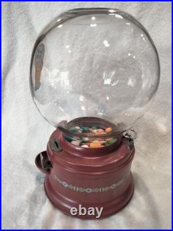 1930's VINTAGE FORD GUMBALL VENDING MACHINE DISH MODEL PENNY COIN OP RESTORED