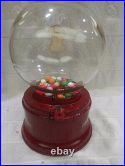 1930's VINTAGE FORD GUMBALL VENDING MACHINE DISH MODEL PENNY COIN OP RESTORED