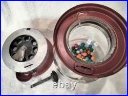 1930's VINTAGE FORD GUMBALL VENDING MACHINE DISH MODEL PENNY COIN OP RESTORED