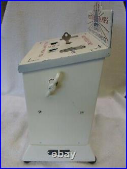 1930's Vintage Northwestern Nickel Coin Op Postage Stamp Vending Machine