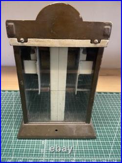 1930's Vintage Northwestern Nickel & Dime Coin Op Postage Stamp Vending Machine