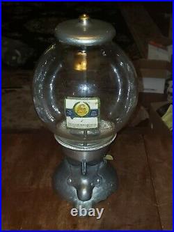 1930s Vintage H. D. LEE MERCANTILE Gumball Machine-Parts Or Project-Globe is EX