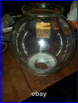 1930s Vintage H. D. LEE MERCANTILE Gumball Machine-Parts Or Project-Globe is EX