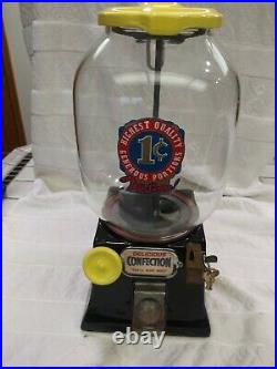 1931 Vintage Northwestern 31 Penny Coin Op Gumball Candy Vending Machine