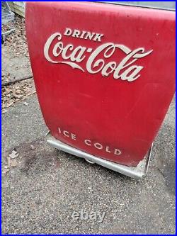 1940'S Original Vintage COCA COLA Refrigerator Machine Rare BarnFind Untouched