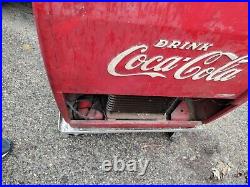 1940'S Original Vintage COCA COLA Refrigerator Machine Rare BarnFind Untouched