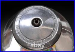 1940's VINTAGE ABBEY CASH TRAY NICKEL CANDY NUT VENDING MACHINE Working Cond