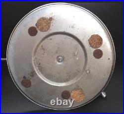 1940's VINTAGE ABBEY CASH TRAY NICKEL CANDY NUT VENDING MACHINE Working Cond