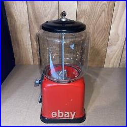 1940's Victor Model V Penny Operated Peanut Candy Vending Machine withWorking Key