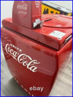 1940's Vintage Coca Cola Coke Vending Machine with cooler