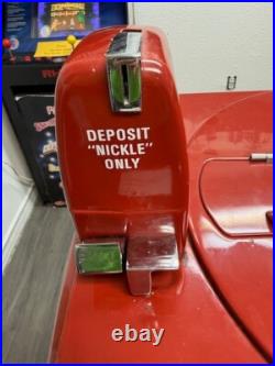 1940's Vintage Coca Cola Coke Vending Machine with cooler