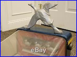 1940's Vintage Silver King Duck Hunter Shooting Penny Arcade Gumball Machine Gum
