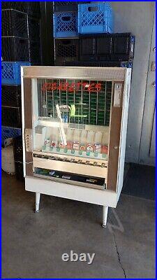 1940s Vintage National Cigarette Vending Machine pulls Or Candy Machine