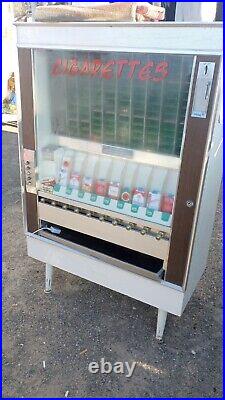 1940s Vintage National Cigarette Vending Machine pulls Or Candy Machine