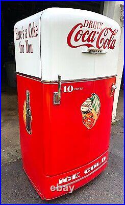 1950's Philco Fridge RENOVATED to look like a Vintage COCA-COLA Soda Machine