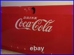 1950's Vintage Coca Cola Bottle Vending Machine Westinghouse Antique Restored