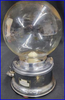 1950s Ford Chrome Gumball Machine Has Key Vintage MCM Retro