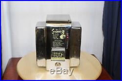 1950s Original Swami Fortune Teller Chrome Vintage Napkin Dispenser