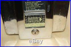 1950s Original Swami Fortune Teller Chrome Vintage Napkin Dispenser