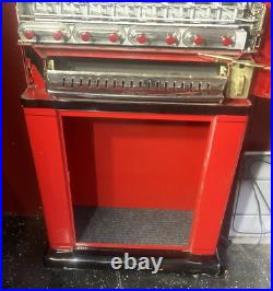 1950s Vintage Stoner Nickel Candy Machine Painted Red