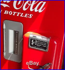 1954 Coca Cola Nickel (5 Cent) Vendo 39 Vintage Vending Machine Restored