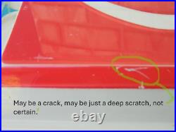 1960's Vintage Coca-Cola Vending Machine Sign Panel, Possibly Cavalier 64, READ