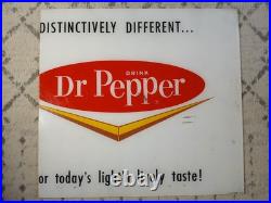 1962 1960s Vintage Dr. Pepper Sign Vintage Soda Sign Dr. Pepper Vending Machine