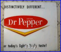 1962 1960s Vintage Dr. Pepper Sign Vintage Soda Sign Dr. Pepper Vending Machine