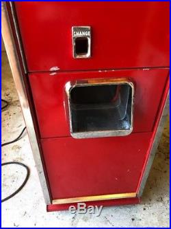 1963 Cavalier Cs-55e Vintage Coca-cola Vending Machine