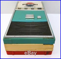 1964 Beatles Vintage Pepsi Vending Machine Transistor Radio Say Pepsi Please