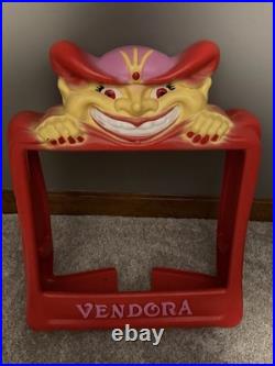 1988 MINT Vintage Vendall Vendora Fortune Teller Vending Machine Cover