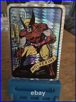 1990 Marvel Vending Machine Vintage Prism Sticker lot of 12