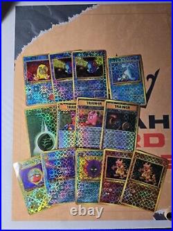 1996 Vintage Japanese Pokemon Vending Machine Sticker Cards! 13 Card Lot