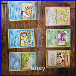1998-1999 RARE Vintage Japanese Pokemon Vending Machine Cards Squirtle Deck Rare