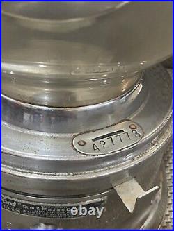 1 CENT GUMBALL MACHINE Vintage, Ford Gum with Plastic Globe FREE Shipping