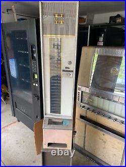 1 National Vendors Vintage Cigarette And 2 Vintage Candy Machines Sold As Is