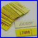 250 Fortune Cards Lucky Horoscope Vintage Page Tabs Yellow