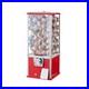 25H Red Gumball Machine Coin Bank Vintage Dispenser & Vending Toy