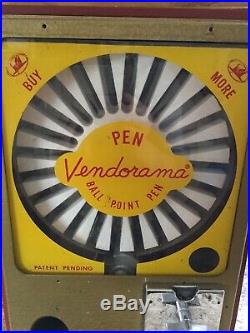 25 Cent Vendorama Ball Point Pen Vintage Vending Machine
