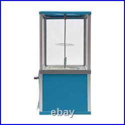 25-cent Gumball Machine 20 H Vending Coin Bank Vintage Gumballs Dispenser Blue