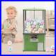 25-cent Gumball Machine 20 H Vending Coin Bank Vintage Gumballs Dispenser Green