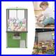 25-cent Gumball Machine 20 H Vending Coin Bank Vintage Gumballs Dispenser Green