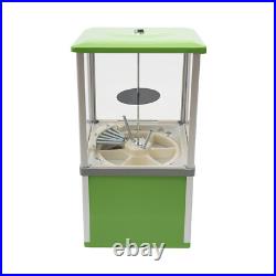 25-cent Gumball Machine 20 H Vending Coin Bank Vintage Gumballs Dispenser Green