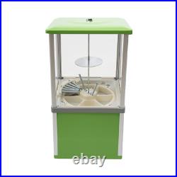 25-cent Gumball Machine 20 H Vending Coin Bank Vintage Gumballs Dispenser Green 25-cent Gumball Machine 20 H Vending Coin Bank Vintage Gumballs Dispenser Green