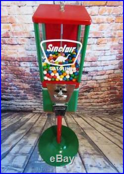 25 cent vintage gumball machine Sinclair gas man cave home decor office novelty