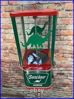 25 cent vintage gumball machine Sinclair gas man cave home decor office novelty