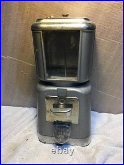 2 Vintage 1950's Bell National Dime Nut, Gumball Machine 1 complete and 1 parts