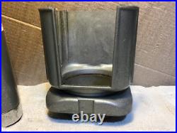 2 Vintage 1950's Bell National Dime Nut, Gumball Machine 1 complete and 1 parts