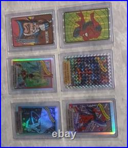 47 Different Vintage Marvel X-Men Foil Prism Vending Machine Stickers? Rare