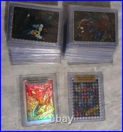 47 Different Vintage Marvel X-Men Foil Prism Vending Machine Stickers? Rare